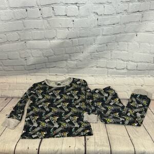 Georges Hat Motorcross Bamboo Pajama Set